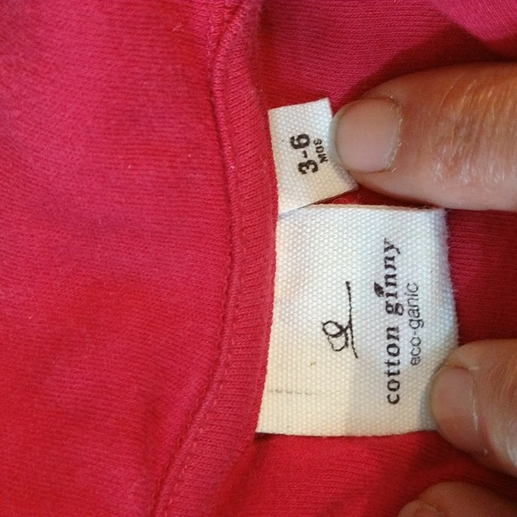 6/$15 Size 3-6 Months Cotton ginny baby girl sleeper - Picture 5 of 10